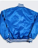 Starter Royal Duke Blue Devils 80s Bomber Full-Snap Satin Jacket