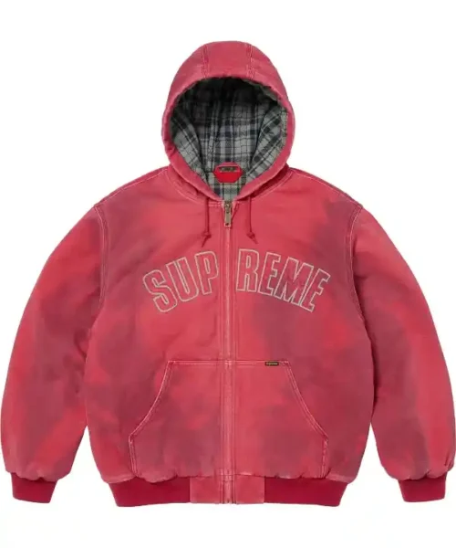 Supreme Reflective Arc Hooded Work Jacket