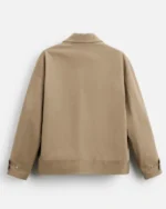 The Block AU S21 Darren Palmer Tan Jacket back