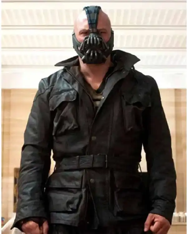 The Dark Knight Rises Bane Black Jacket
