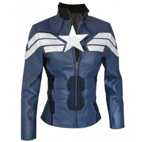 The Winter Soldier Captain America Jacket for Women