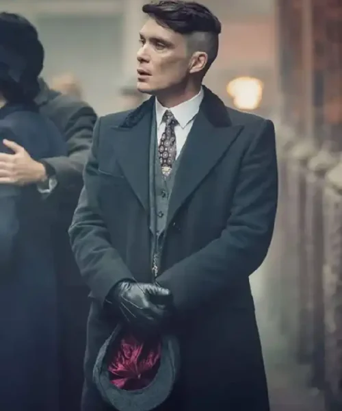 Thomas Shelby Grey Coat Outfit
