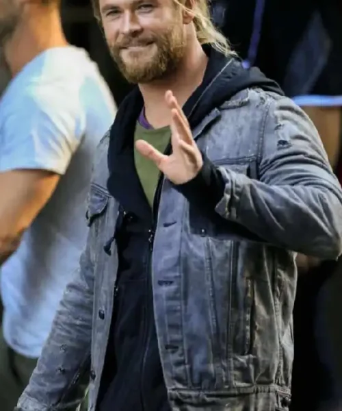 Thor Ragnarok Chris Hemsworth Jacket With Hoodie