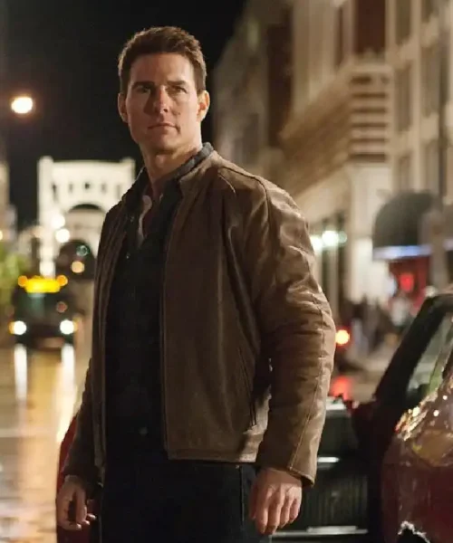 Tom Cruise Jack Reacher Leather Jacket