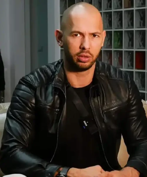 Top G Cobra Andrew Tate Leather Jacket