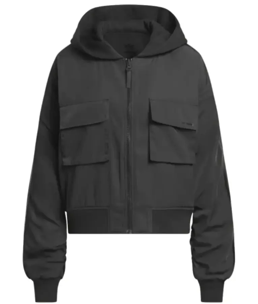 WWE-Raw-Becky-Lynch-Black-Hooded-Track-Jacket