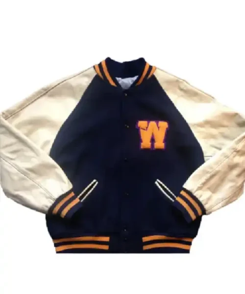 Washington Huskies Navy And White Varsity Jacket