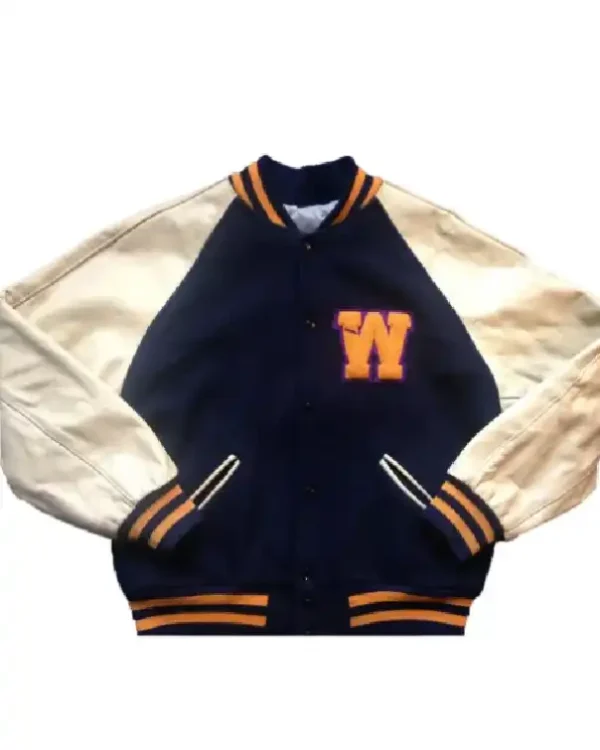 Washington Huskies Navy And White Varsity Jacket