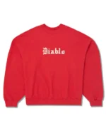 Willy Chavarria Diablo Hooligan Crewneck