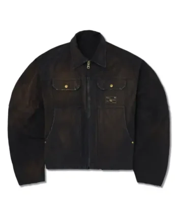 Willy Chavarria Stockton Work Jacket Black