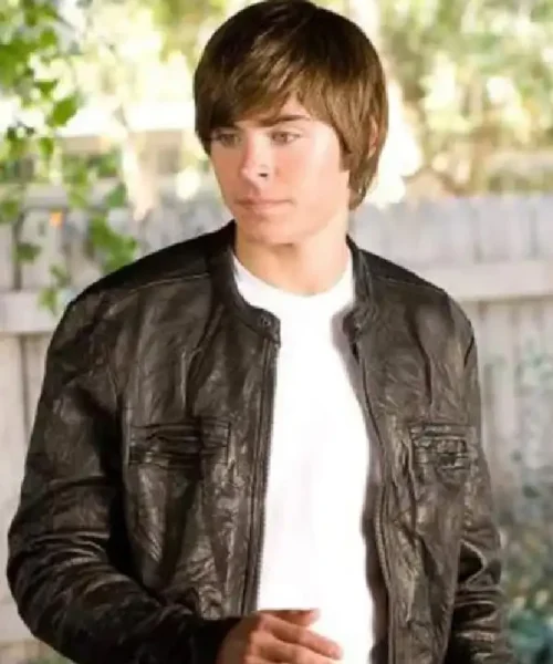 Zac Efron 17 Again Leather Jacket