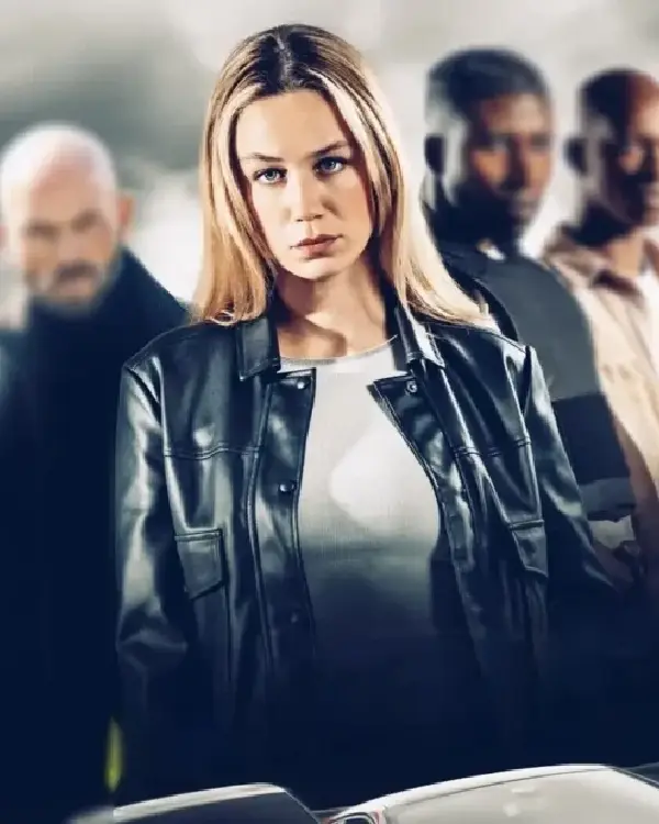 Zoé Marchal Carjackers Black Leather Jacket