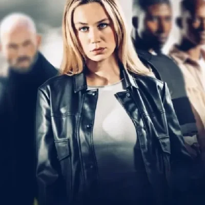 Zoé Marchal Carjackers Black Leather Jacket