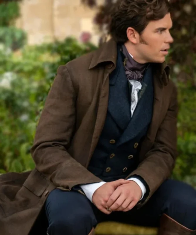 colin-bridgerton-brown-trench-coat-