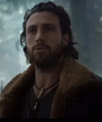 kraven-the-hunter-aaron-taylor-johnson-brown-fur-jacket-sale