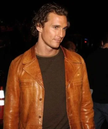 matthew-mcconaughey-leather-jacket-brown-
