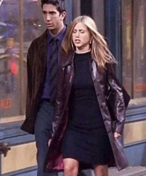 rachel-green-friends-maroon-leather-coat-