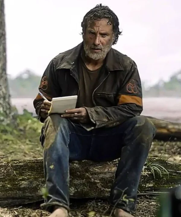Rick Grimes TWD The Ones Who Live CRM Jacket - Image 2