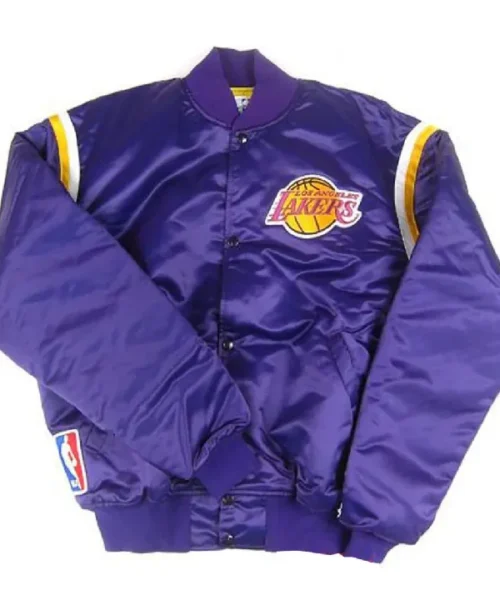 80s Lakers Los Angeles Satin Jacket