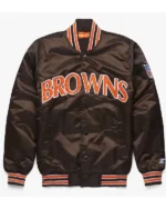 90’s Cleveland Browns Bomber Satin Jacket