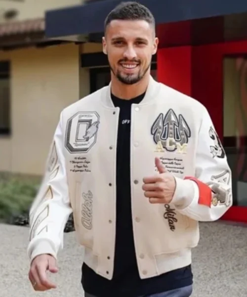 AC Milan Off White Jacket salet