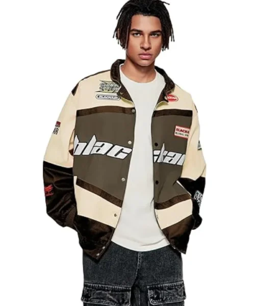 Air Racing Style Varsity Jacket