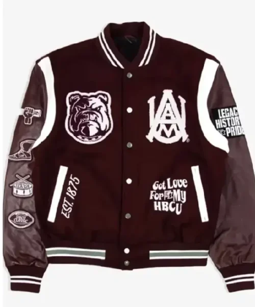 Alabama A&M University Motto 3.0 Maroon Jacket