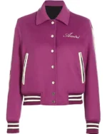 Amiri Bones Letterman Varsity Bomber Jacket sale