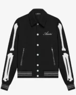 Amiri Bones Letterman Wool Jacket