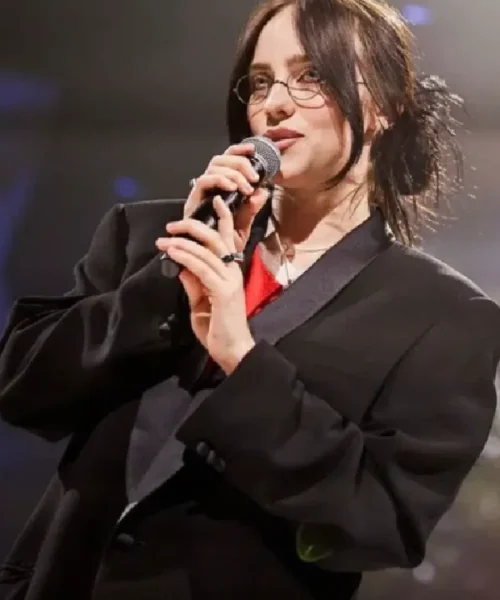 Billie Eilish Nat Gala Black Blazer
