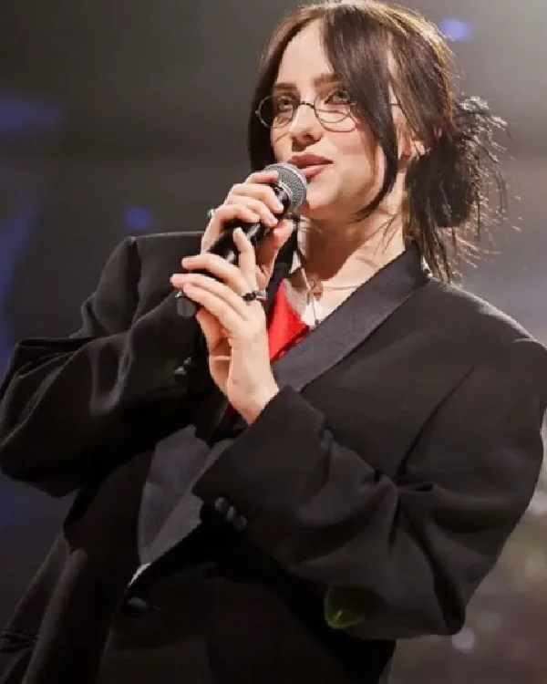 Billie Eilish Nat Gala Black Blazer