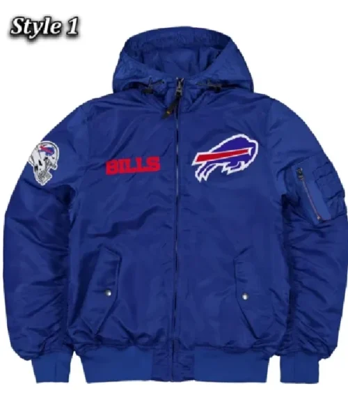 Buffalo Bills Historic L-2B Hooded Bomber Jacket