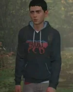 Buy Life Is Strange 2 Game Sean Diaz Pullover Fleece Hoodie Sale Grey Hoodie