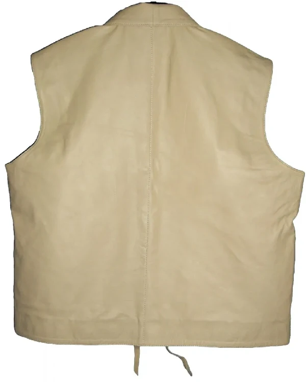 Lorne Greene Bonanza Leather Vest - Image 9