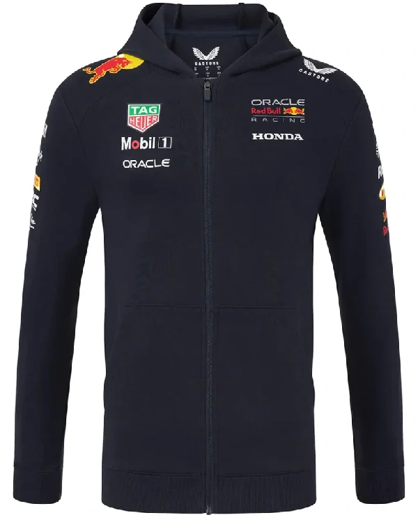 Buy Navy Vintage Red Bull Big Logo Racing Hoodie For Men and Women Sale Style 02