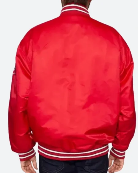 Buy University Of Nebraska Red Letterman Varsity Jacket For Sale