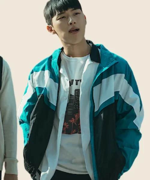 Buy Weak Hero Class 1 Ahn Soo-ho Green Track Jacket Sale