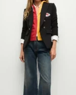 Buy Women’s Kansas City Chiefs Black Blazer on Sale