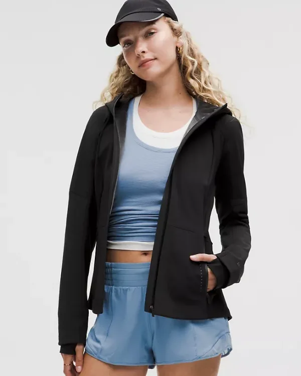 Buy Women’s Lululemon Cross Chill Performance Jacket Sale Black