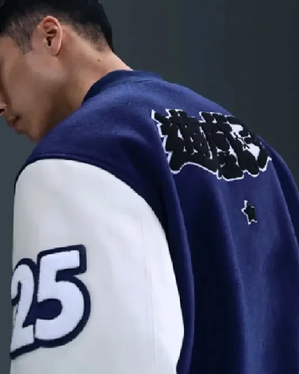 Buy Yu Gi Oh Destroyer Varsity Bomber Jacket Sale Side post