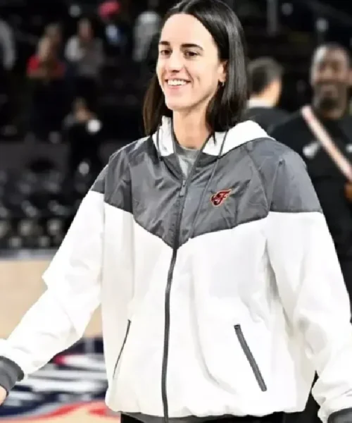 Caitlin Clark WNBA Playoffs Semifinal 2025 Windrunner Jacket