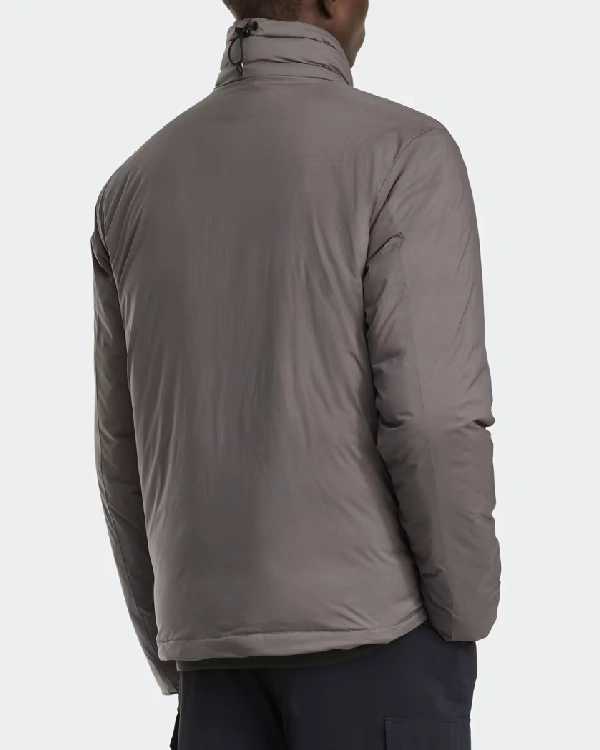 Canada Goose Lodge Coastal Grey Jacket back