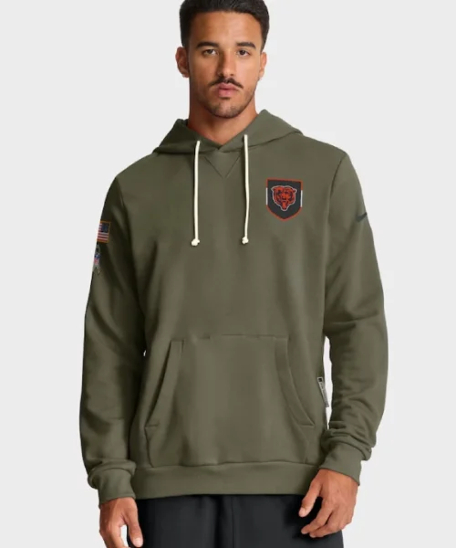 Chicago Bears 2025 Salute To Service Hoodie