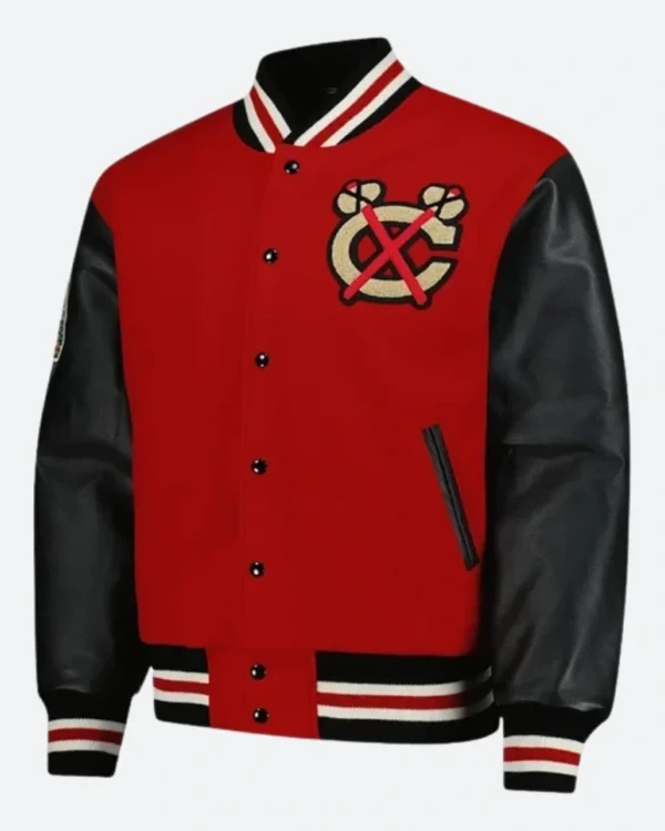 Chicago Blackhawks Coaches Varsity Jacket