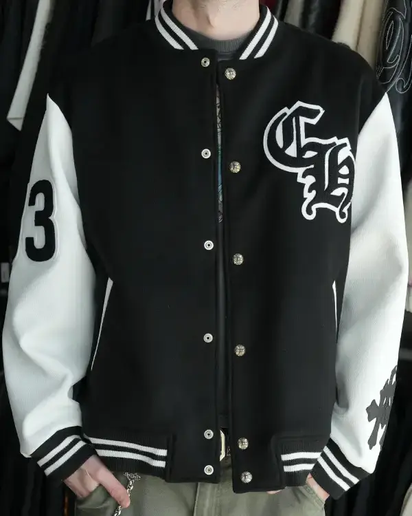 Chrome Hearts Eagle Varsity Jacket