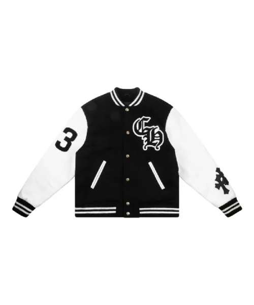 Chrome Hearts Eagle Varsity Jacket