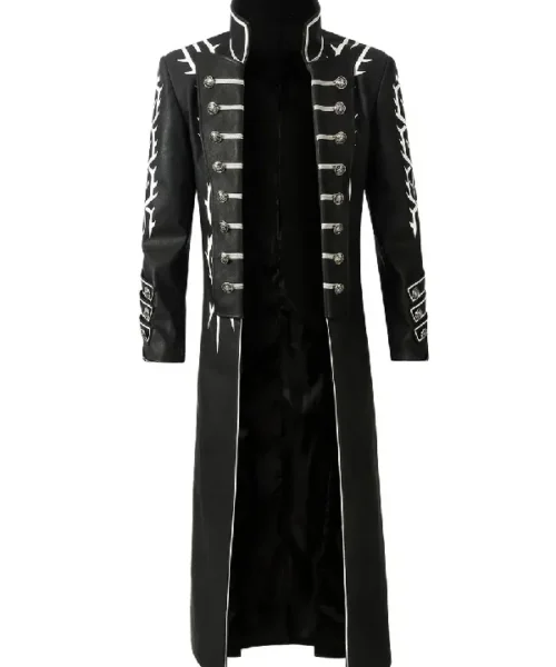 Devil May Cry 5 Vergil Trench Leather Coat
