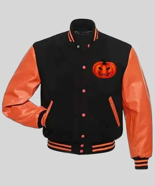 Happy Halloween Letterman Jacket