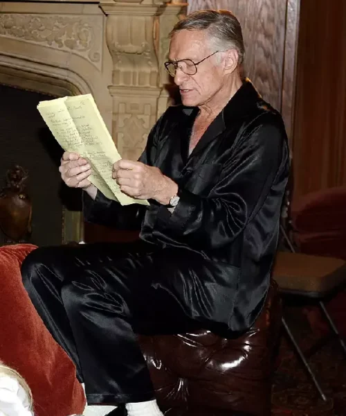 Hugh Hefner Movie Night Black Robe