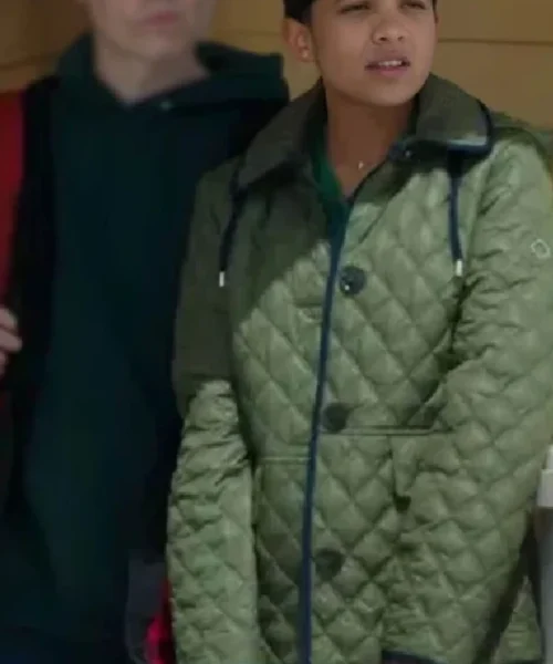 Jackie Howard My Life with the Walter Boys S01 Quilted Jacket